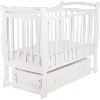 Детская кроватка SWEET BABY DOLCE VITA Bianco (белый) с маятником Детская кроватка SWEET BABY DOLCE VITA Bianco (белый) с маятником