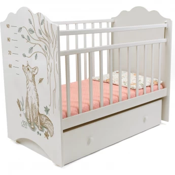 Детская кроватка SWEET BABY MAGICA с маятником Avorio (слоновая кость) Детская кроватка SWEET BABY MAGICA с маятником Avorio (слоновая кость)