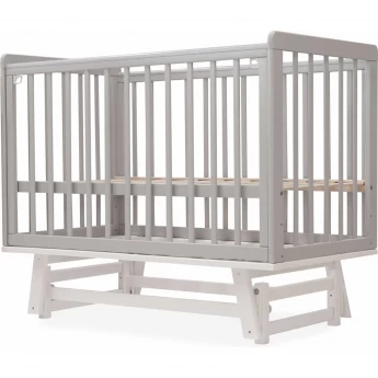 Детская кроватка SWEET BABY PALLADIO Grigio/ Bianco (серый/белый) с маятником Детская кроватка SWEET BABY PALLADIO Grigio/ Bianco (серый/белый) с маятником