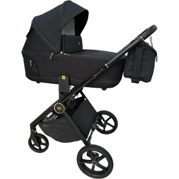 Коляска 2в1 SWEET BABY STELLA PLUS NEO Black 427376 Коляска 2в1 SWEET BABY STELLA PLUS NEO Black 427376