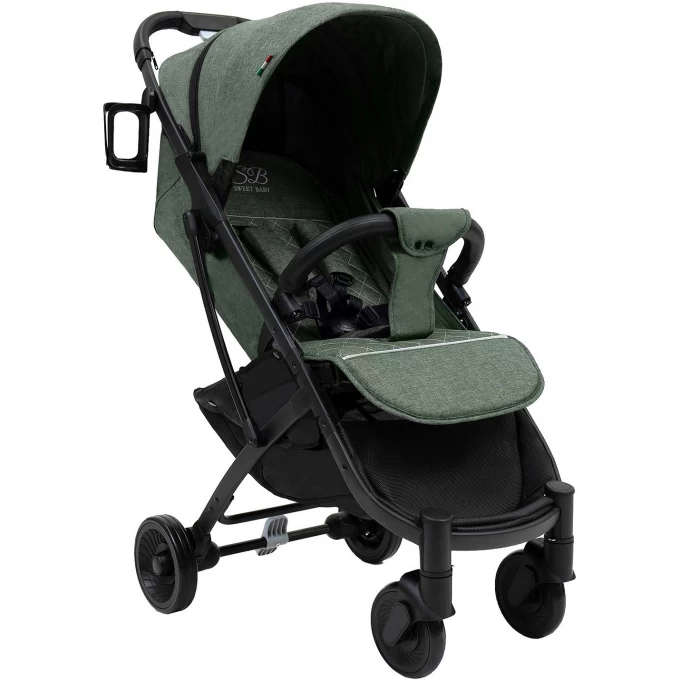 Прогулочная коляска SWEET BABY COMPATTO Light Green 426623 Прогулочная коляска SWEET BABY COMPATTO Light Green 426623